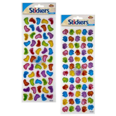 Stickers - laser assorted